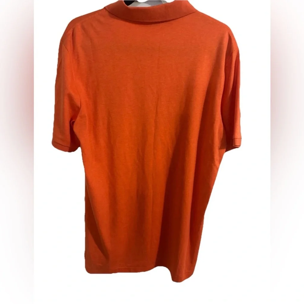 Ralph Lauren Man Vibrant Orange Polo Shirt
